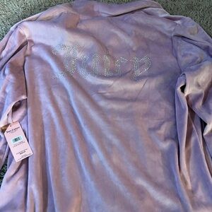 Juicy Couture Velour Sleepwear Top Size Large NWT